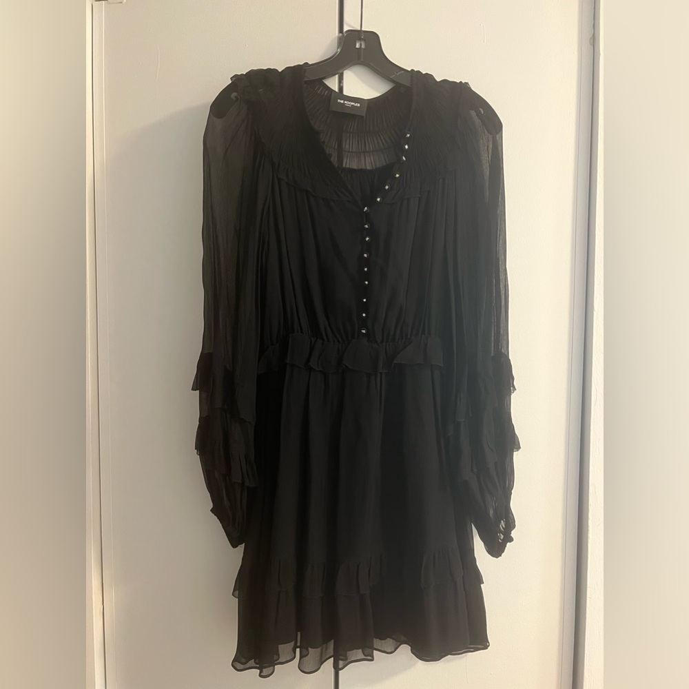 The Kooples black dress, only worn once, fits like a small
